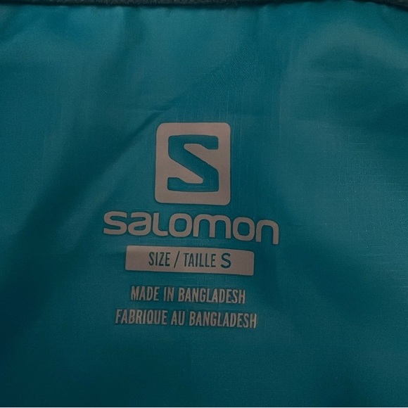 New Salomon Teal Hooded Lightweight
Jacket Size Small - Picture 3 of 10